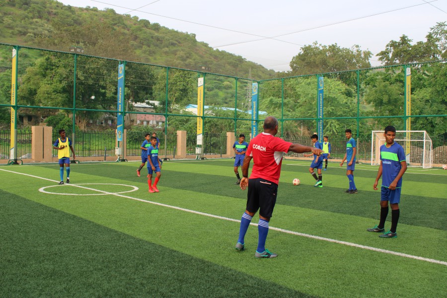 Sesa Football Academy footballers visit Zinc Football Academy