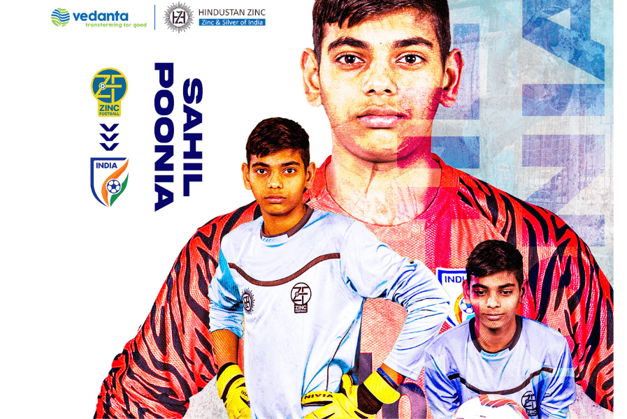 GOALKEEPER SAHIL POONIA CALLED UP FOR INDIA UNDER-16 NATIONAL TEAM CAMP