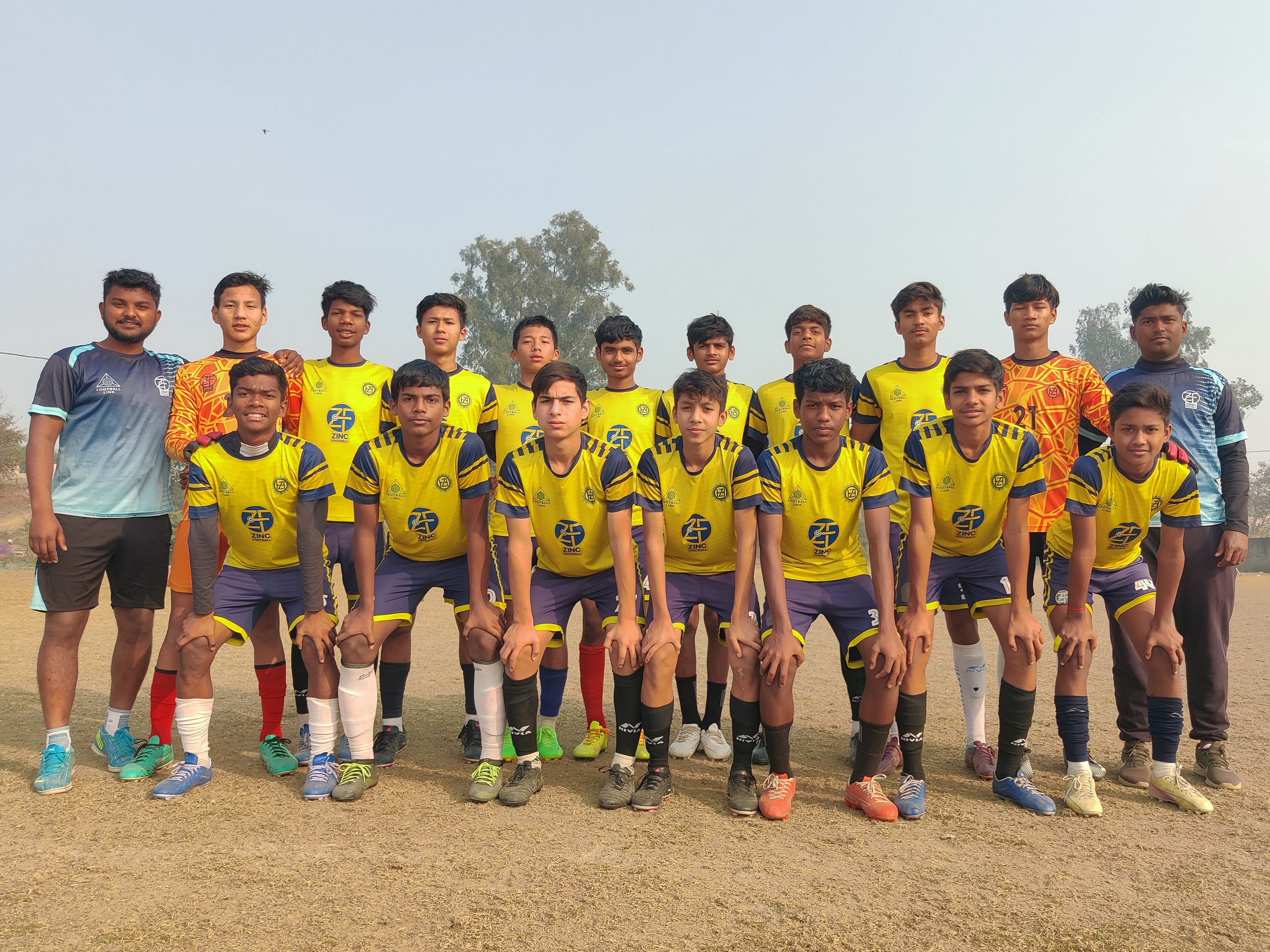 ZINC FOOTBALL ACADEMY PLAY FRIENDLIES IN DELHI AND CHANDIGARH