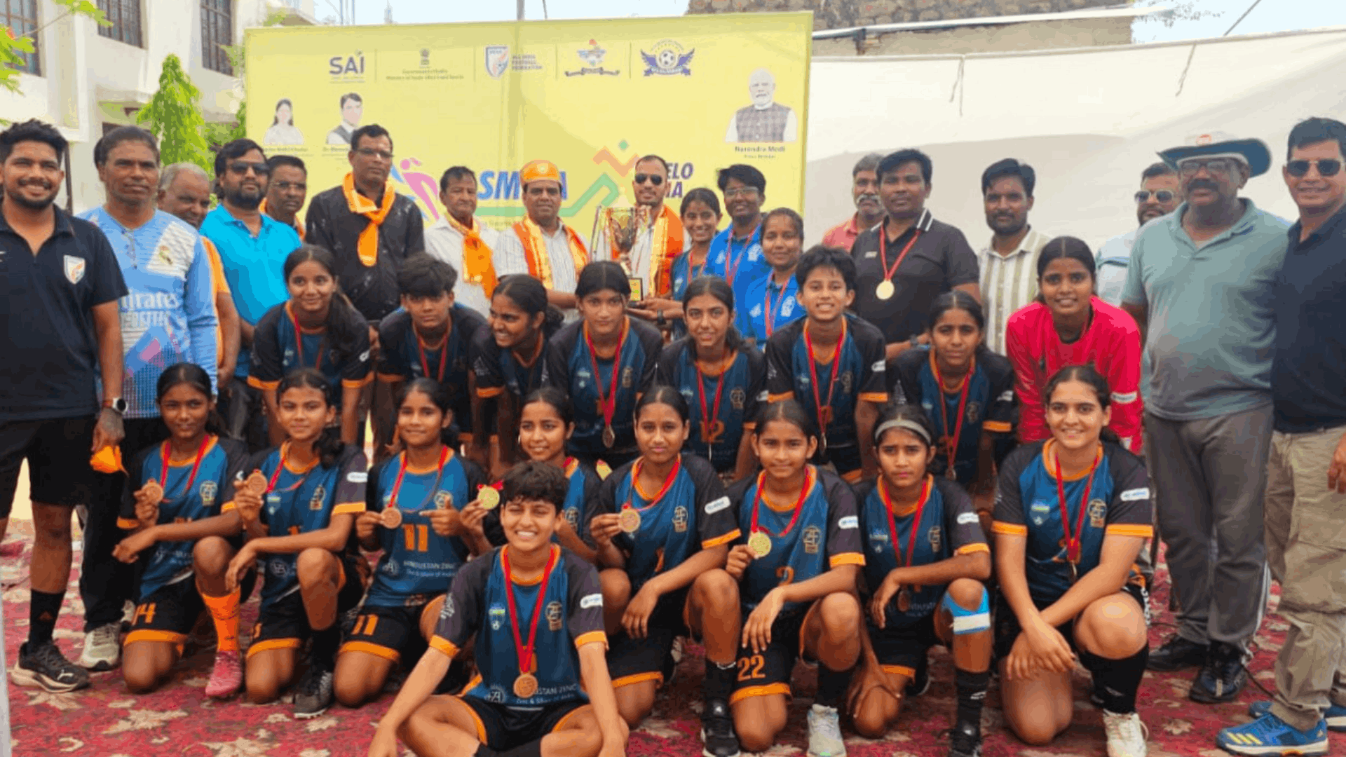 DFA Udaipur Crowned Champions of U-16 Asmita Football League 2025–26