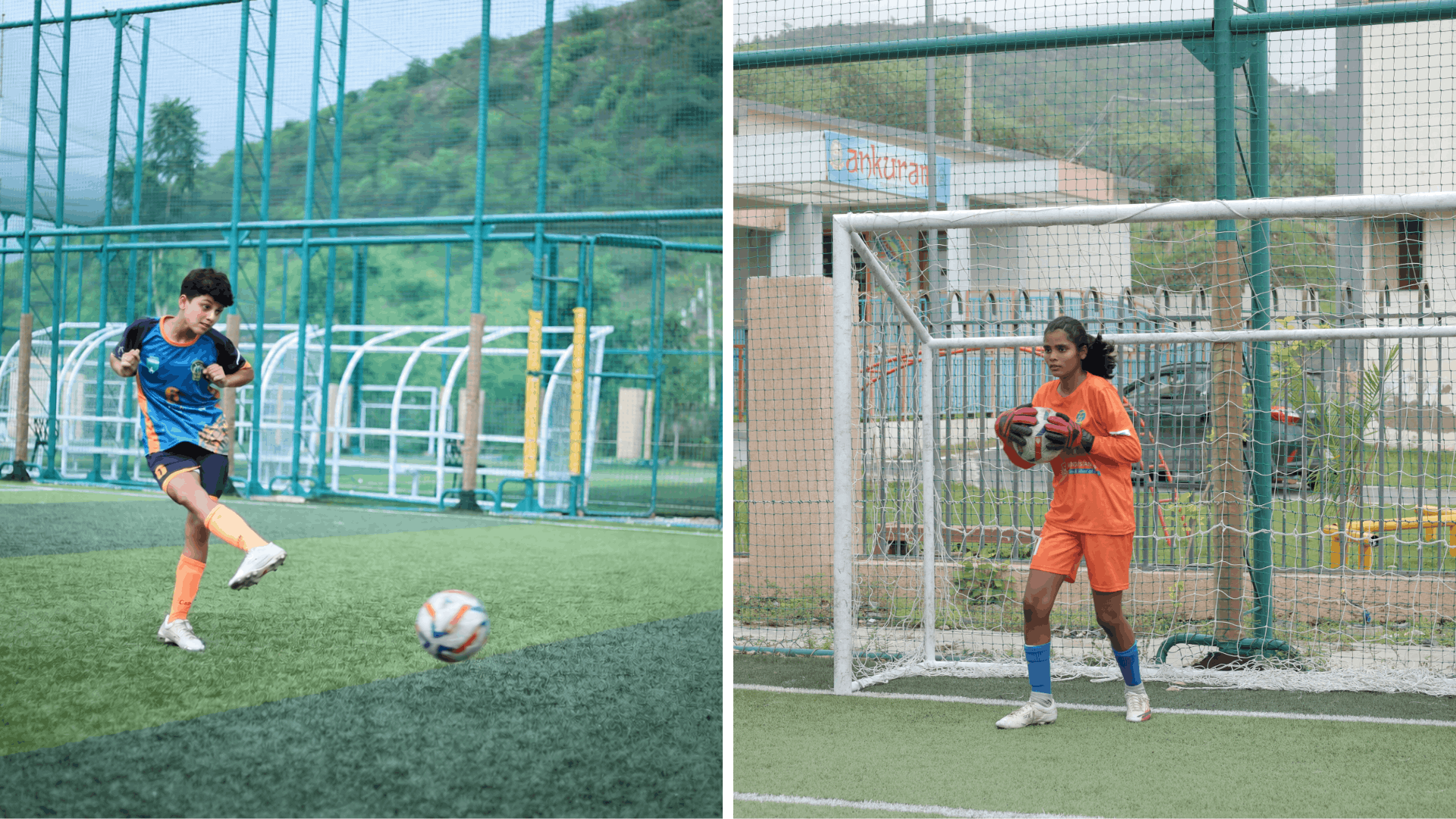 Pratigya and Sakshi Shine in Asmita Football League 2025-26